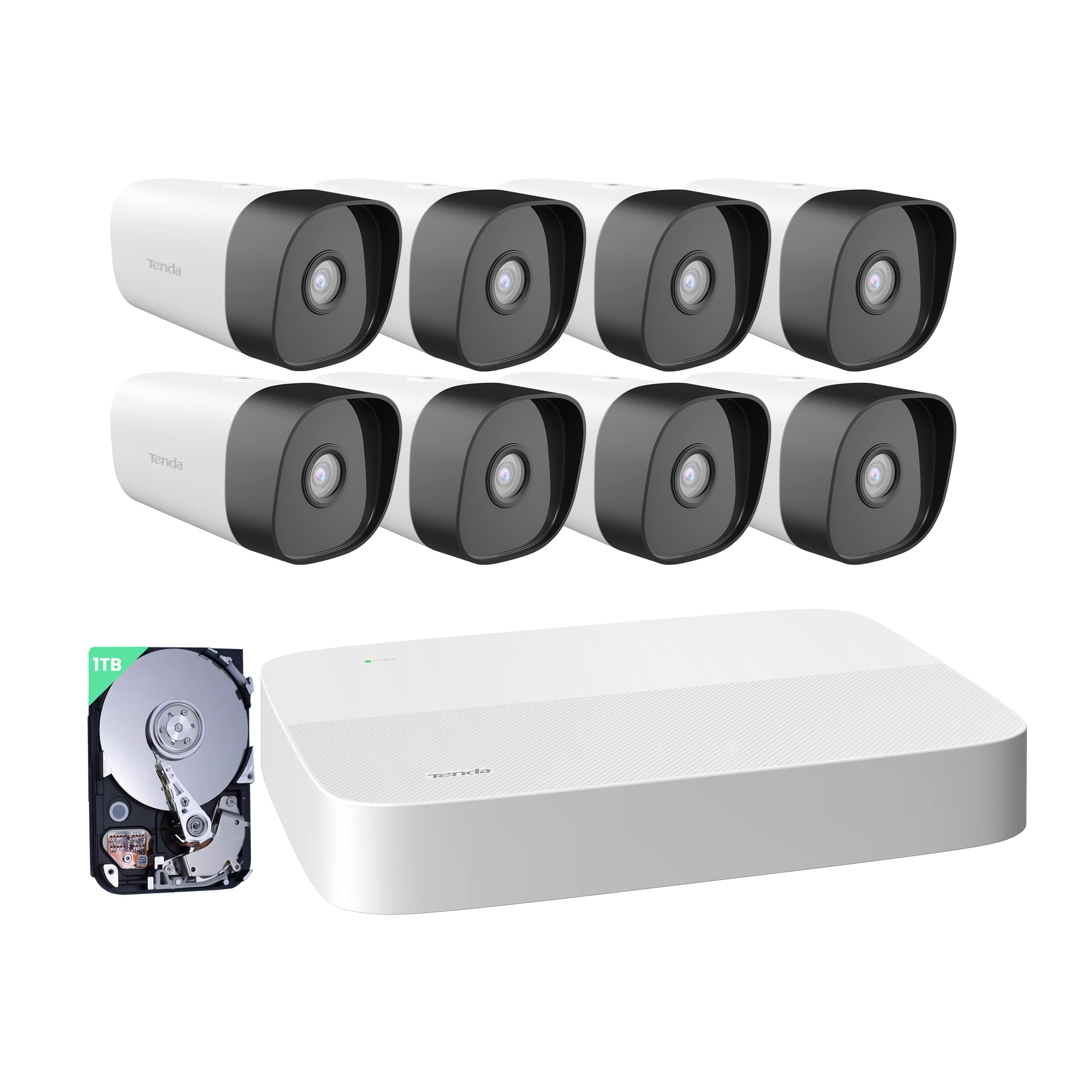 Kit vidéo surveillance Tenda pour protéger votre maison avec accès à distance mobile