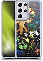 Vista 9 de Head Case Designs Funda de gel suave con licencia oficial de Ben 10: Alien Force Ben's Jacket Graphics compatible con Samsung Galaxy S21 Ultra 5G