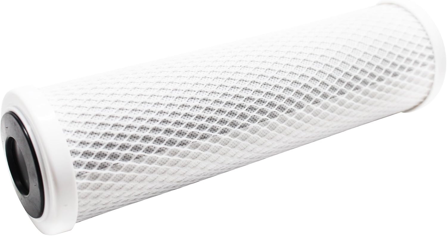 4 -パック交換用puromax pc4 Activated Carbonブロックフィルタ &ndash; ユニバーサル10インチフィルタfor