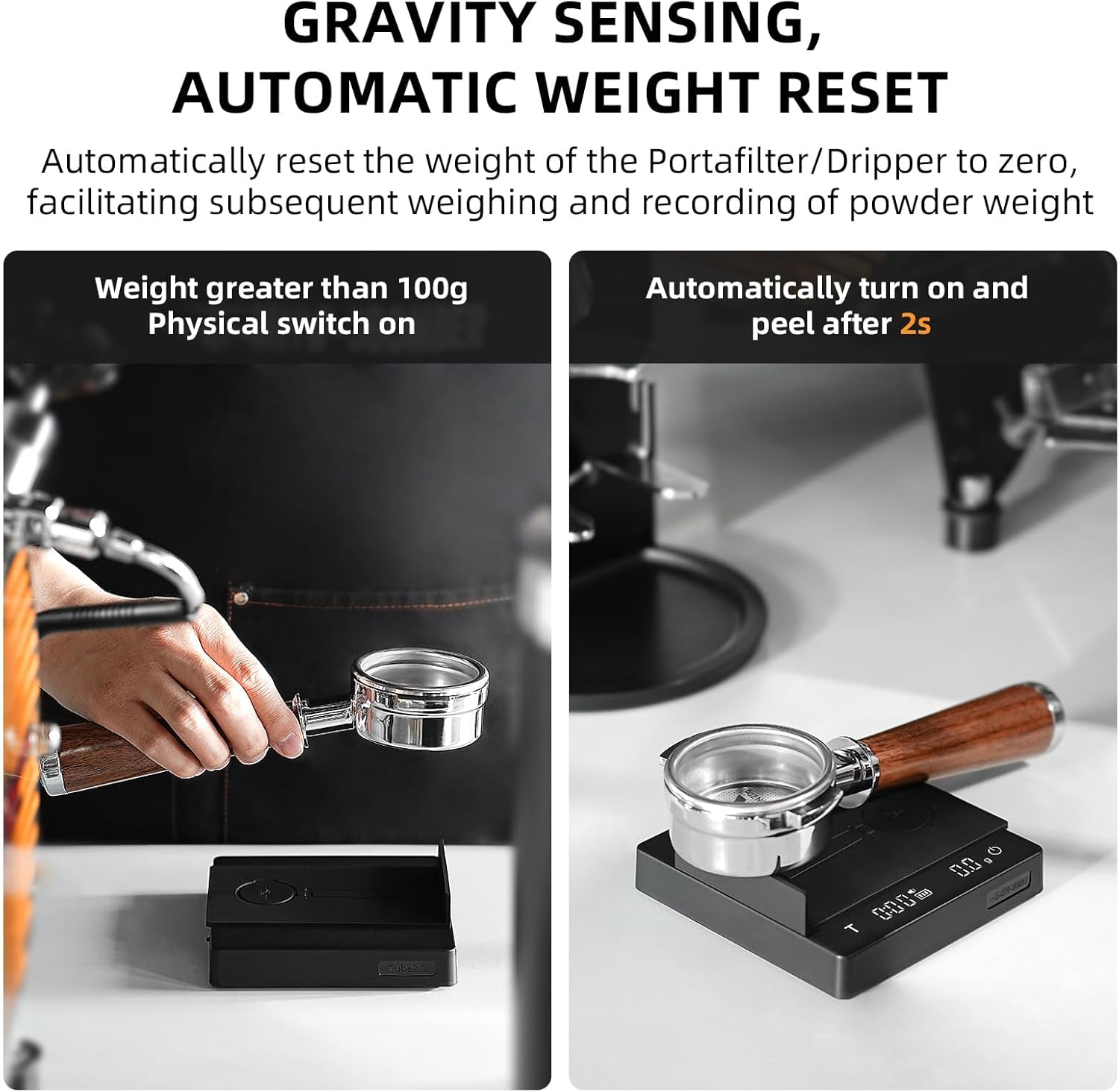 MHW-3BOMBER Gooseneck Electric Kettle & Mini Coffee Scale with Timer
