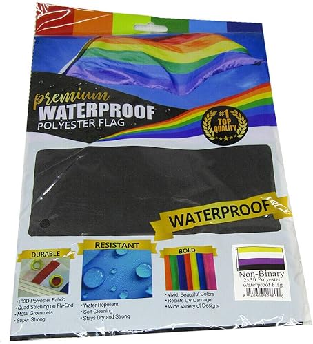 Miniatura 4 de Trade Winds Bandera de poliéster impermeable prémium de 2 x 3 pulgadas, no binario, de 2 x 3 pies, duradera, atrevida, resistente a la decoloración