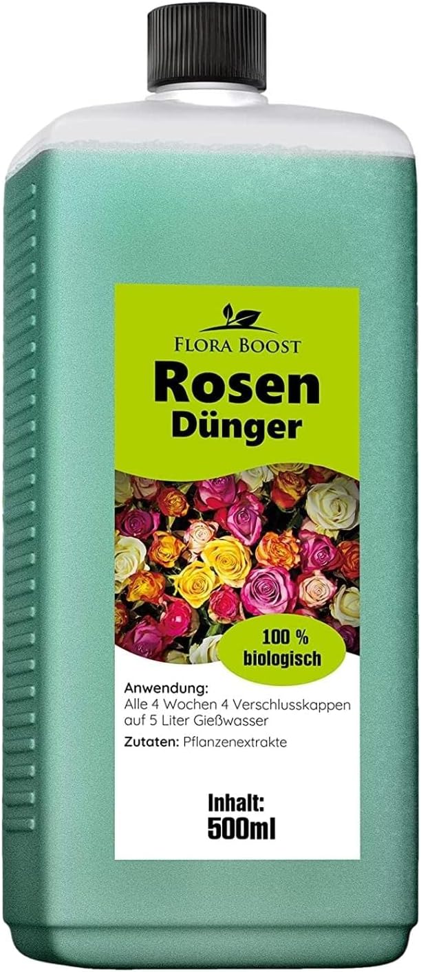 Flora Boost Balkonpflanzendünger – 100% Natürlich Für üppige Blütenpracht