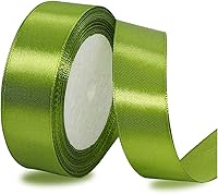 Vista 63 de Cinta dorada para envolver regalos, cinta de satén de 1 pulgada x 25 yardas para manualidades, fabricación de lazos para el cabello, coronas, ramos