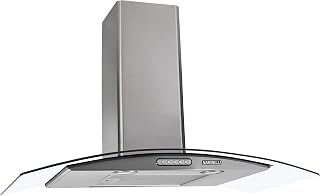 Coifa Nardelli Vidro Curvo Duto Slim, 220V, New Order, 50011030, Inox, 90 cm