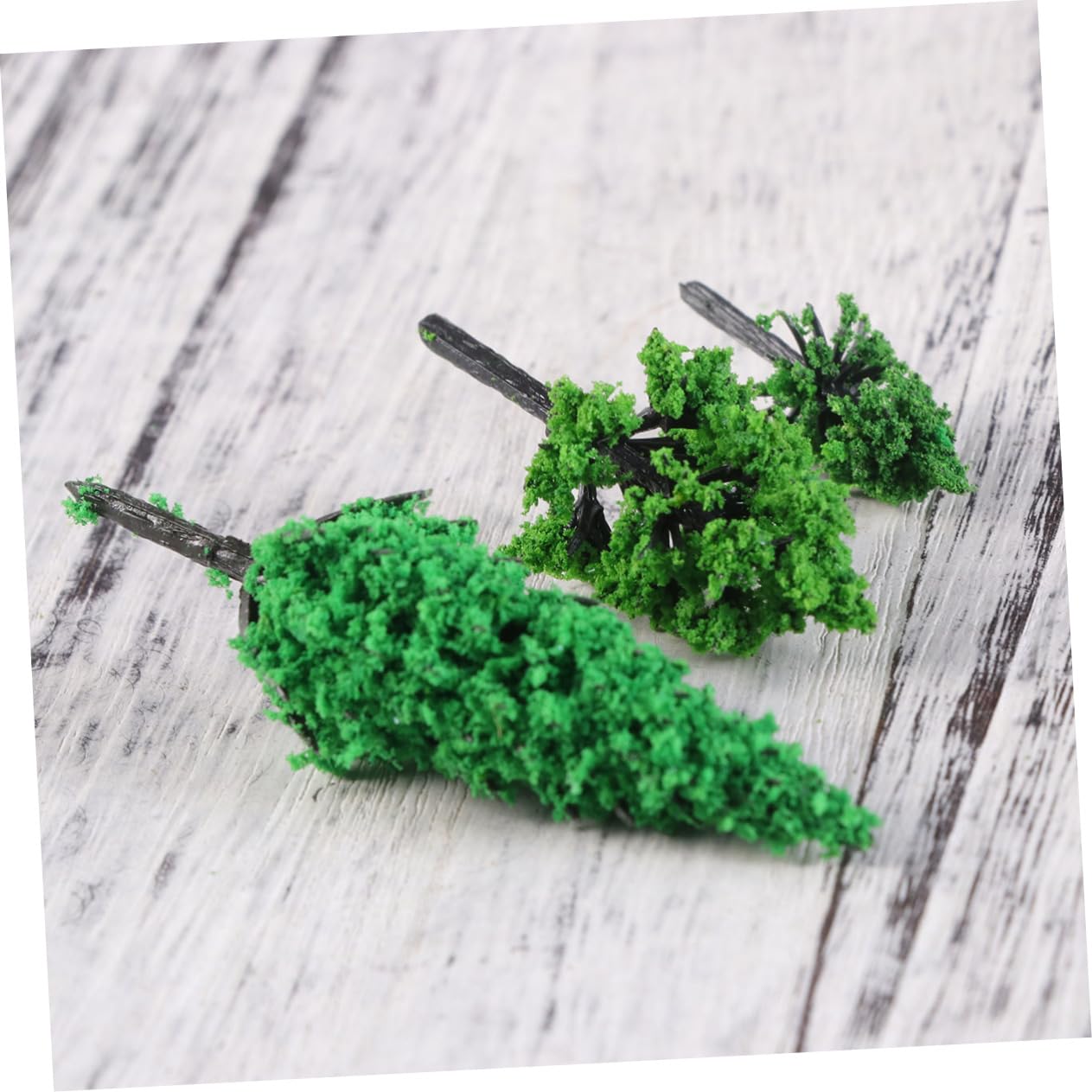 Ciieeo 150piezas Árboles para Diorama y Paisaje Diseño Realista para Escenografía De y Maquetas Aleatorios