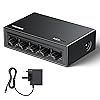 UGREEN Network Switch,5 Port Ethernet Splitter,High-speed Gigabit Ethernet Switch Hub,Desktop & Wall-Mounting Internet Splitter,Plug & Play LAN Switch for TV/Laptop/Switch/Router/Monitor UGREEN Network Switch,5 Port Ethernet Splitter,High-speed Gigabit Ethernet Switch Hub,Desktop & Wall-Mounting Internet Splitter,Plug & Play LAN Switch for TV/Laptop/Switch/Router/Monitor