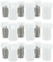 Vista 1 de 18 saleros y pimenteros vacíos – 1.75 x 1 pulgada – Plástico de aspecto cristalino para fiestas, eventos y viajes