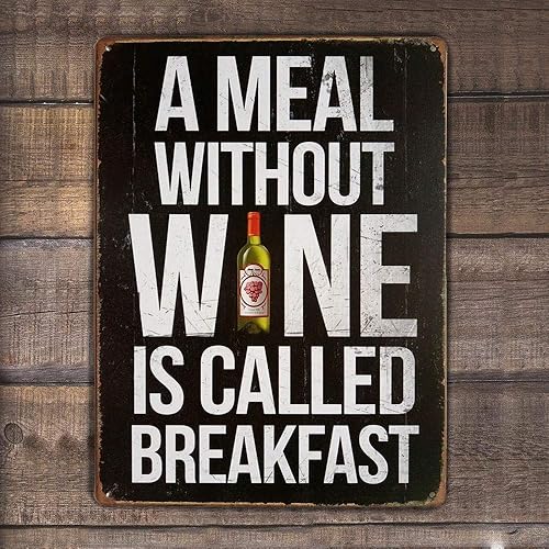 Miniatura 3 de ARTCLUB Cartel de lata de metal con texto en inglés "Beer Drink"