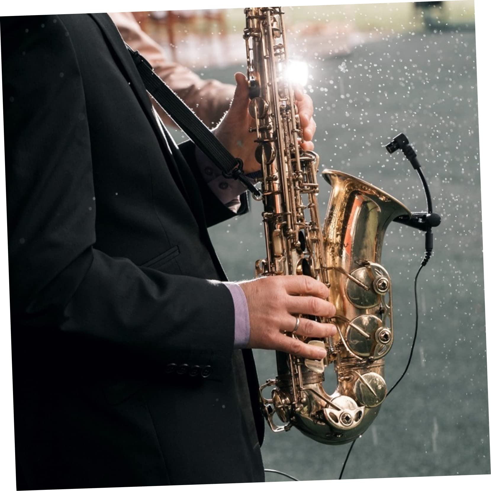 HANABASS Saxophone Support Neck Strap Sturdy Hook Adjustable Perfect for Saxophone Players