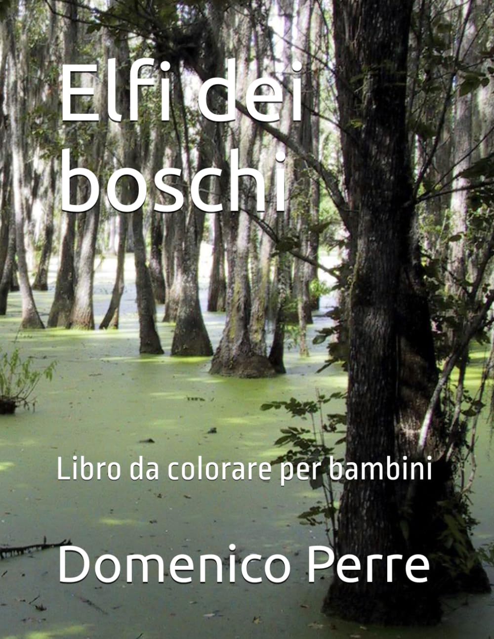 Elfi dei boschi: Libro da colorare per bambini
