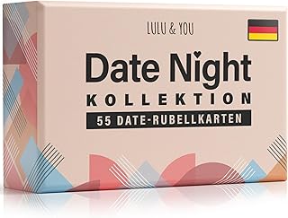 Lulu & You 55 Rubbelkarten für Paare – Kreative Ideen für Date Nights – Romantisches Geschenk für Paare – Überraschende Date Night Cards als gemeinsame Zeit Geschenk