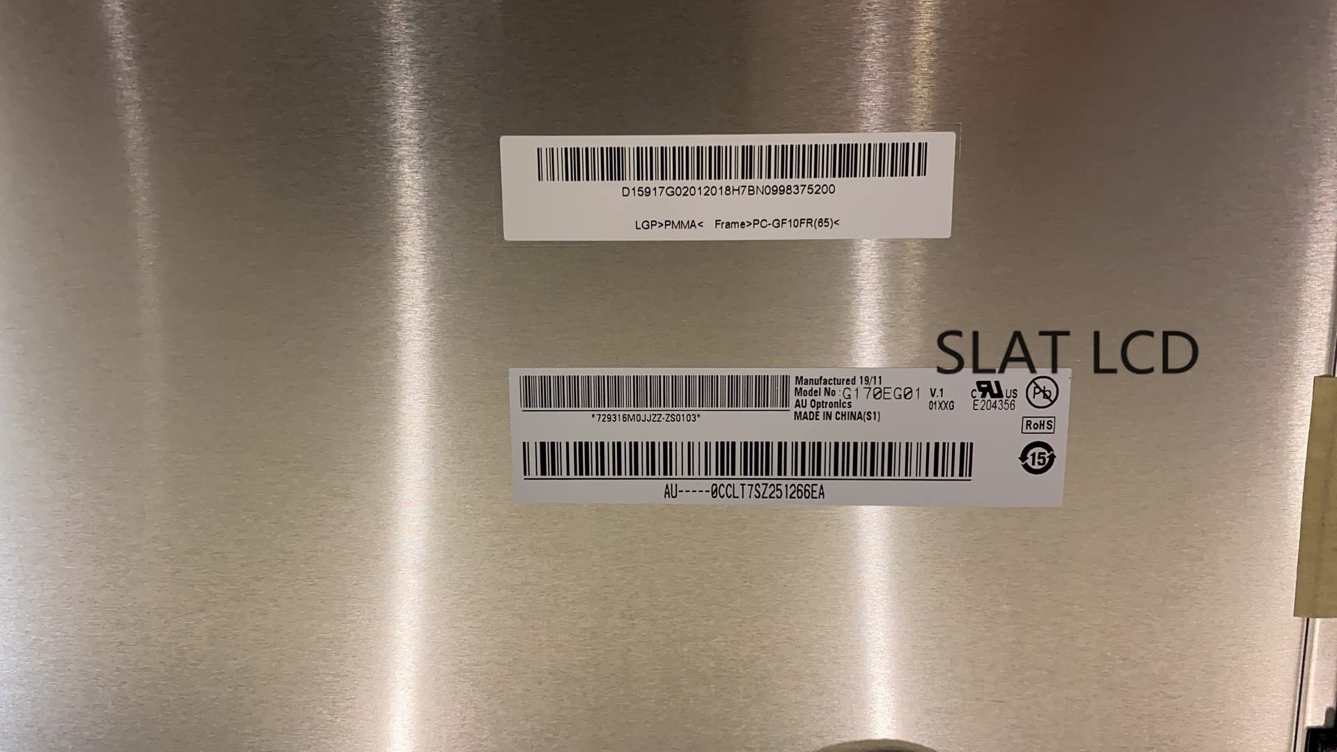 Amazon.co.jp: AUO 17インチLCDスクリーン G170EG01 V1 ドライバー