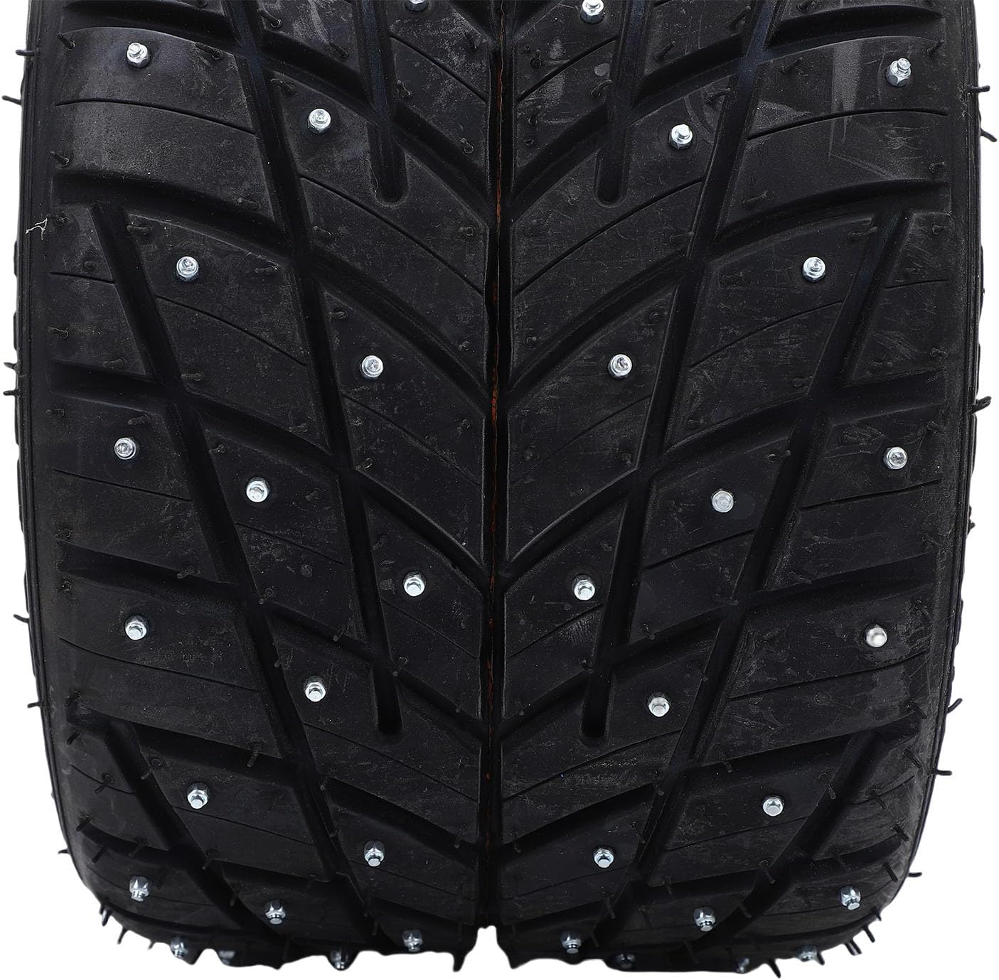 11x7.10 5 Tire, Anti Slip Rubber Go Kart Vacuum Tubeless Snow Tire with Anti Skid Studs, for ATV UTV Quad Bike Drift Trikes Kart Cars