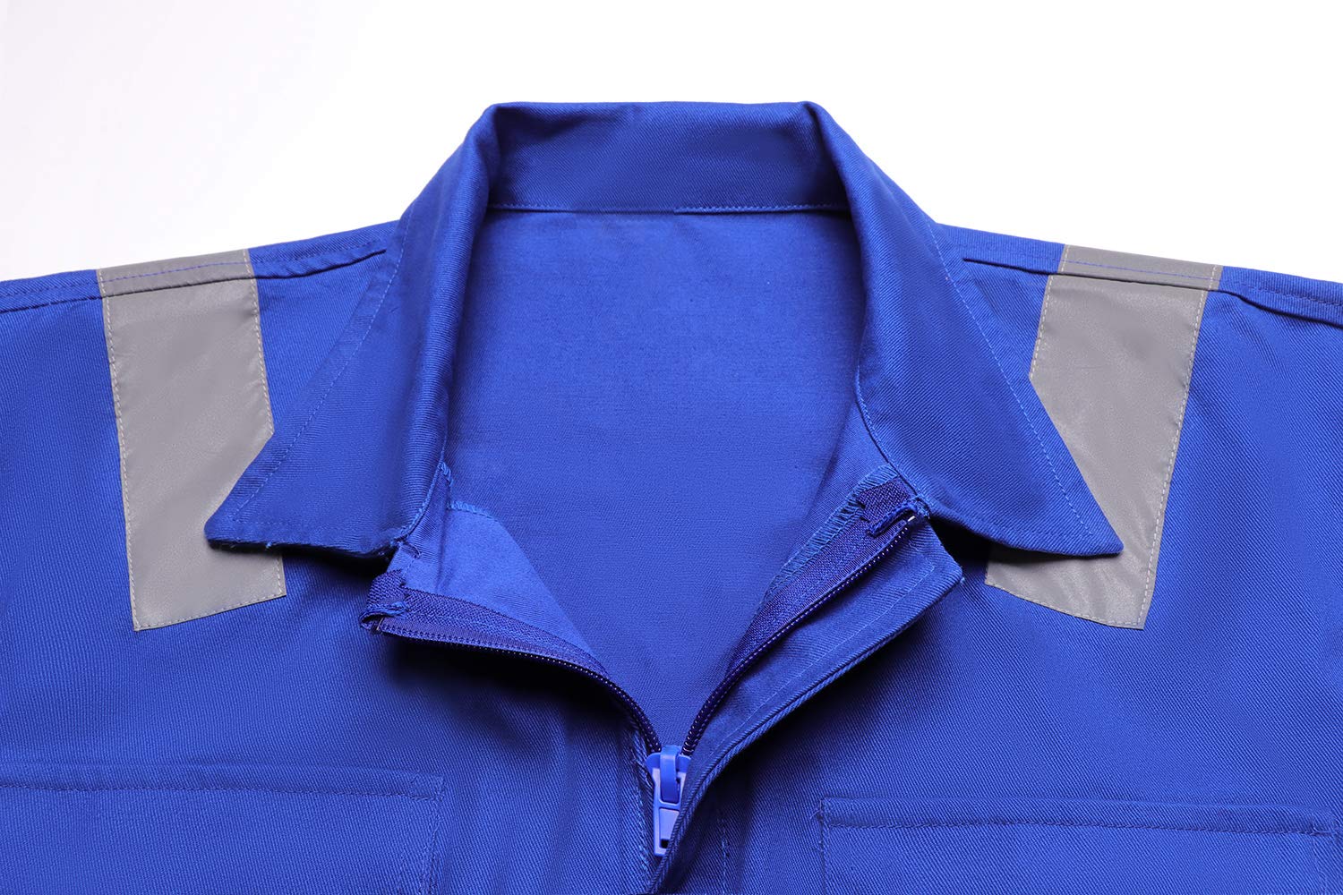 Hombre Mono de Trabajo para jardín y Garaje Industria Cintas Pantalones con Peto de Trabajo Reflectantes Resistente al Aceite para Mecánicos