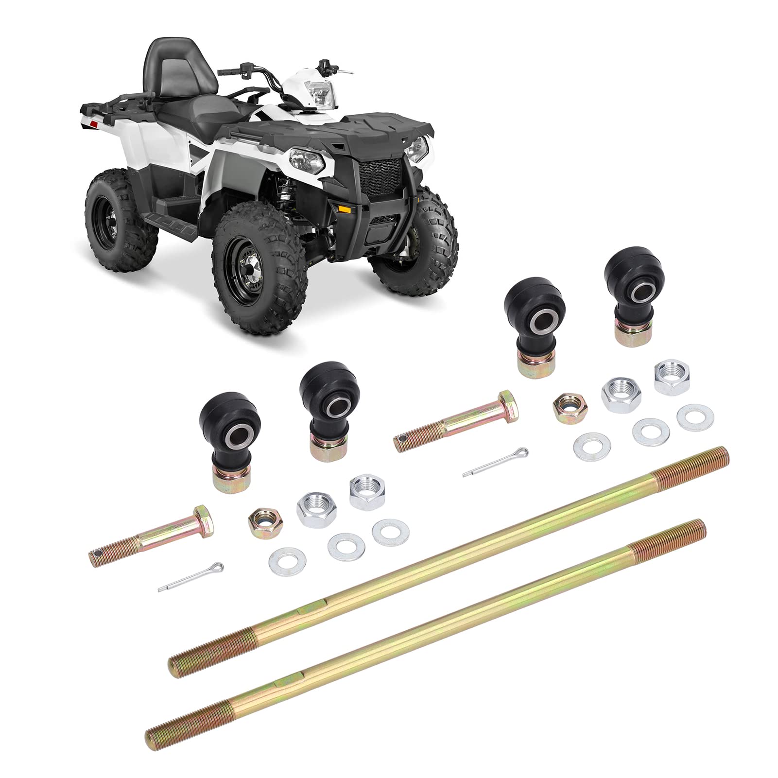 Set Tiranti, Set Tiranti ATV in Lega Metallica, Sostituzione Antiruggine in Lega Metallica per Polaris SPORTSMAN 500 RSE 1999-2000