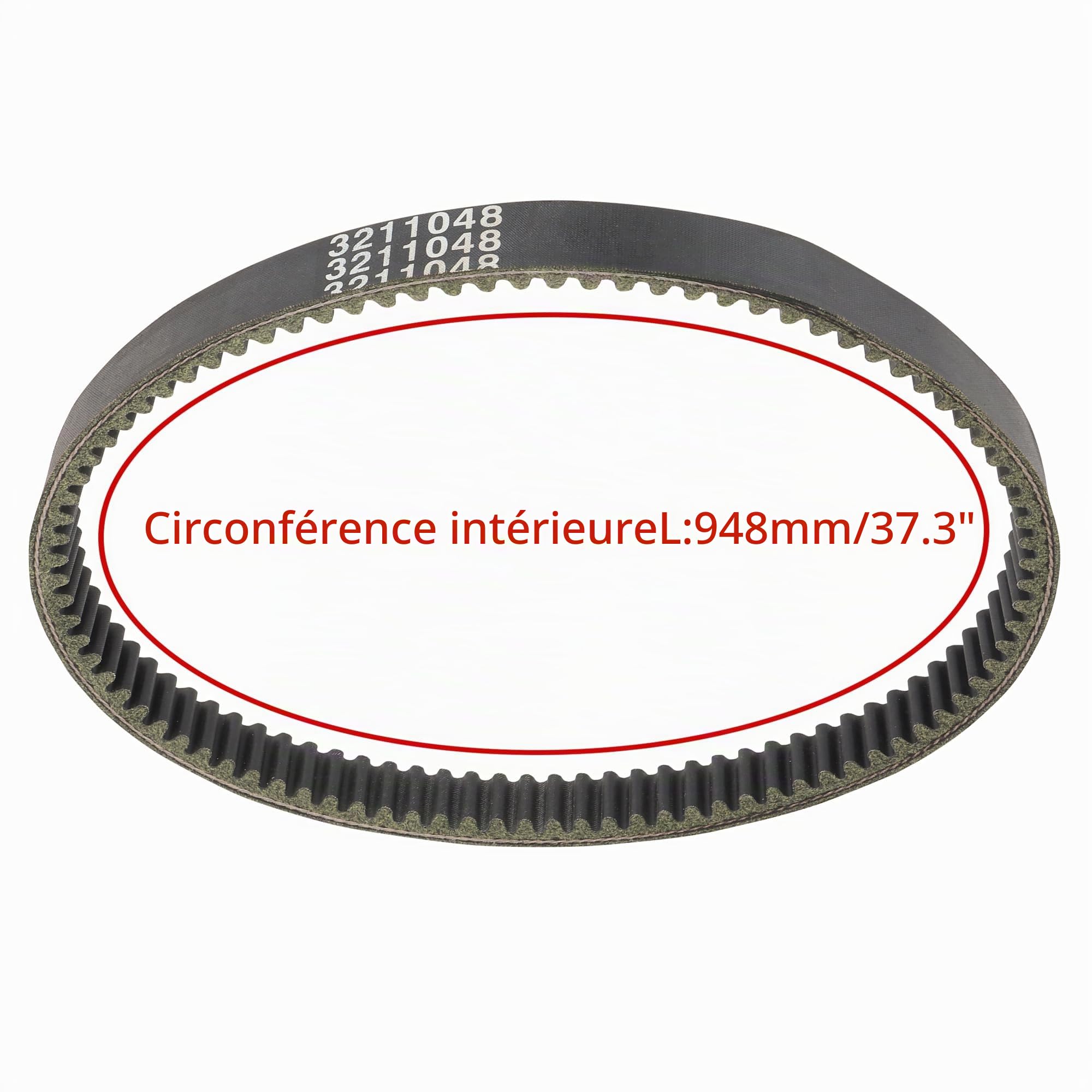 WOOSTAR Lourds Courroie Remplacement pour Polaris Ranger 500 RZR 800 Scrambler 400 Trail Boss 250 Xplorer 300 1993-2019 UTV OEM #3211048
