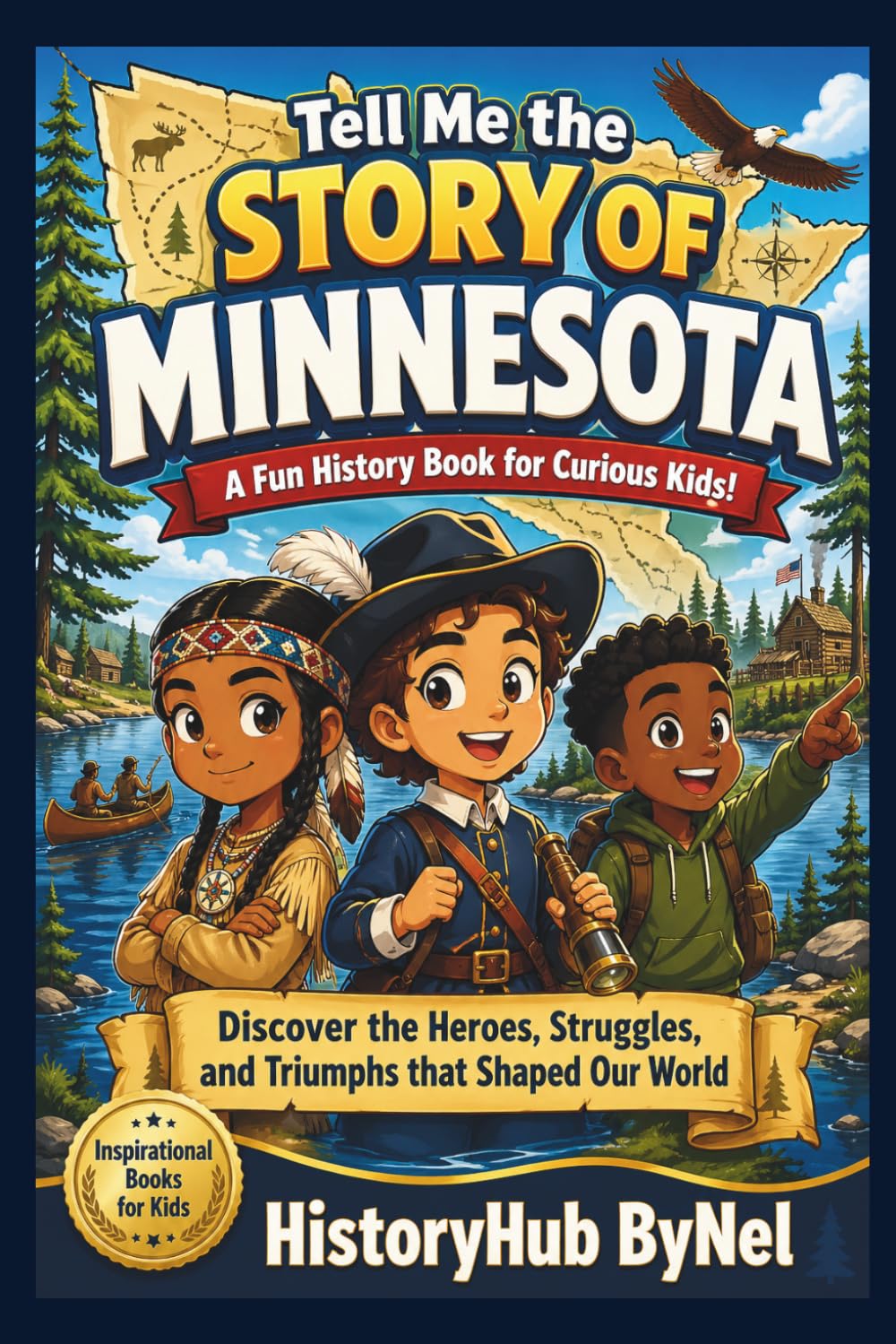 Tell Me the STORY OF MINNESOTA: A Fun History Book for Curious Kids!: Discover the Heroes, Struggles, and Triumphs that Shaped Our World: 26 (Collection of State Histories of the USA)