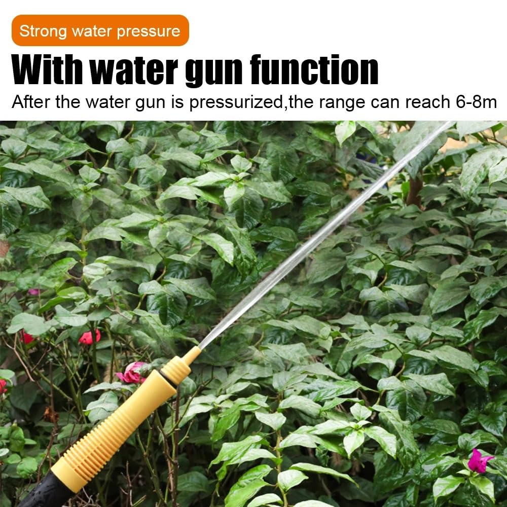 Cepillo de Limpieza para Coche Cepillo Giratorio de Espuma en Aerosol Profesional de Microfibra de Mango Largo 360 Grados fregona de Lavado rotativa con tubería de Agua de 10 Metros