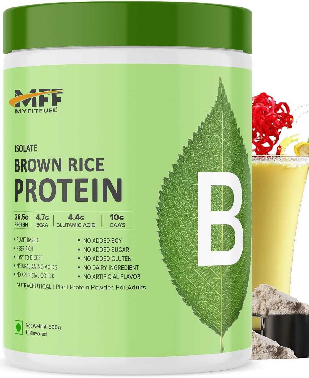 Plant Brown Rice Protein, 500g (Unflavored)