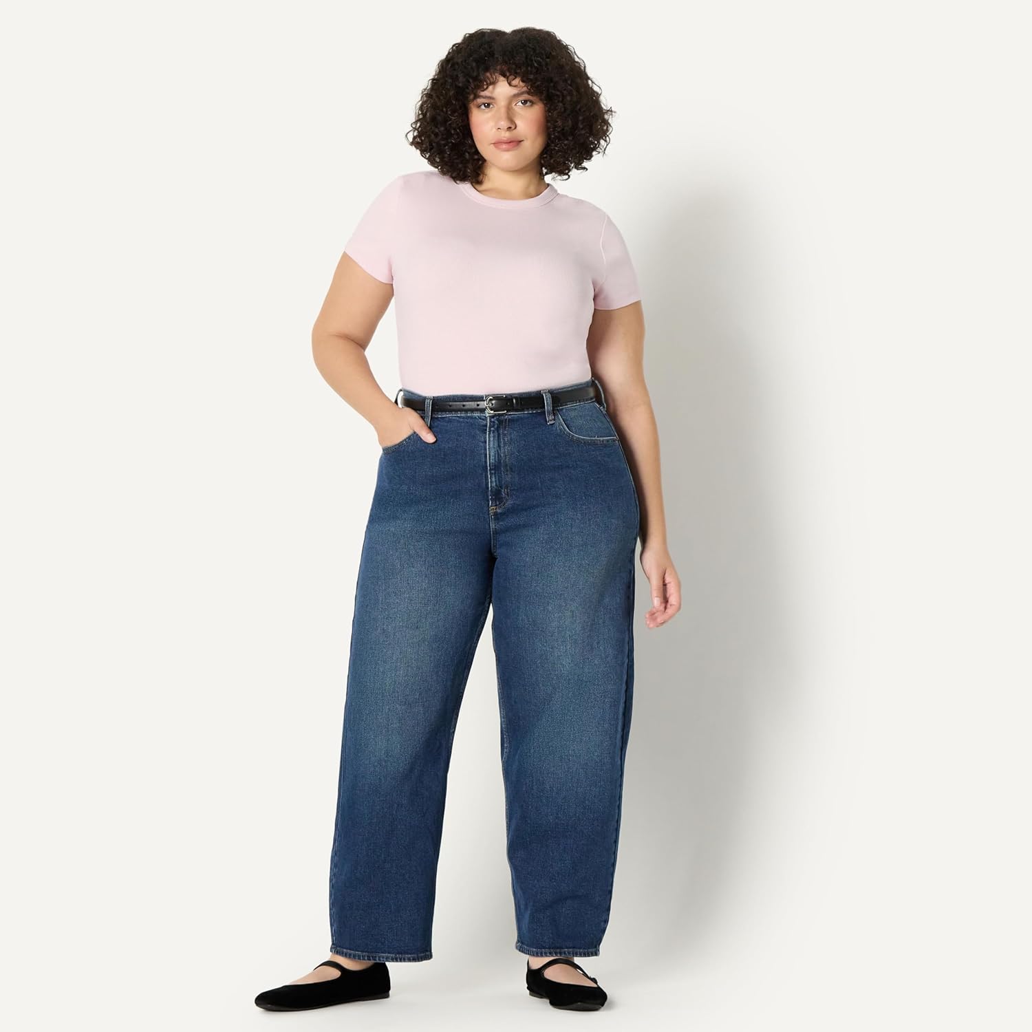 Amazon Essentials (Demi's Pick) Women's Slim-Fit Stretch Rib Short-Sleeve Tee - Image 7