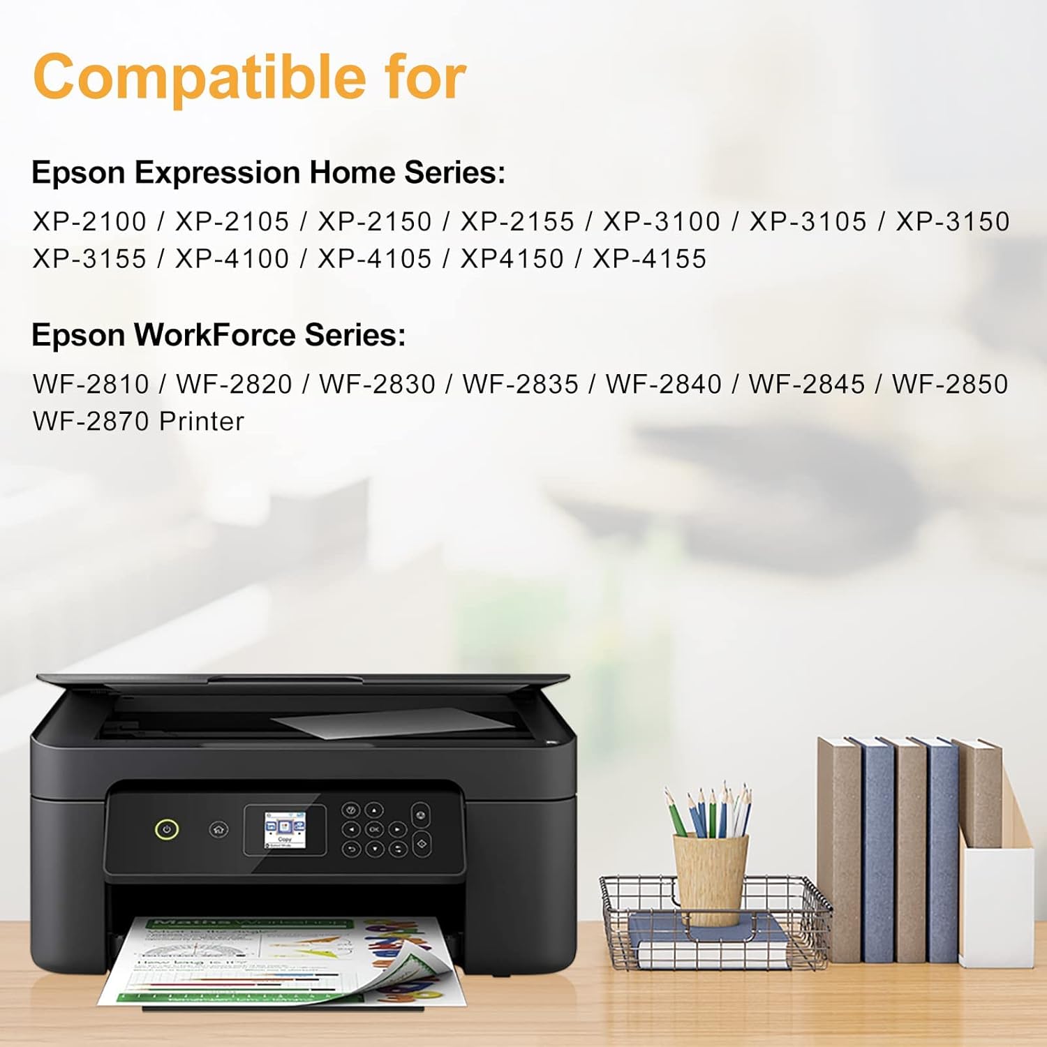 LeciRoba Ink Cartridge Replacement for Epson 603XL Use with Epson XP-2100 XP-2150 XP-3100 XP-3150 XP-4100 XP-4150 XP-4155 Workforce WF-2810 WF-2820 WF-2840 WF-2870 Printer(7 PACK) - Image 3