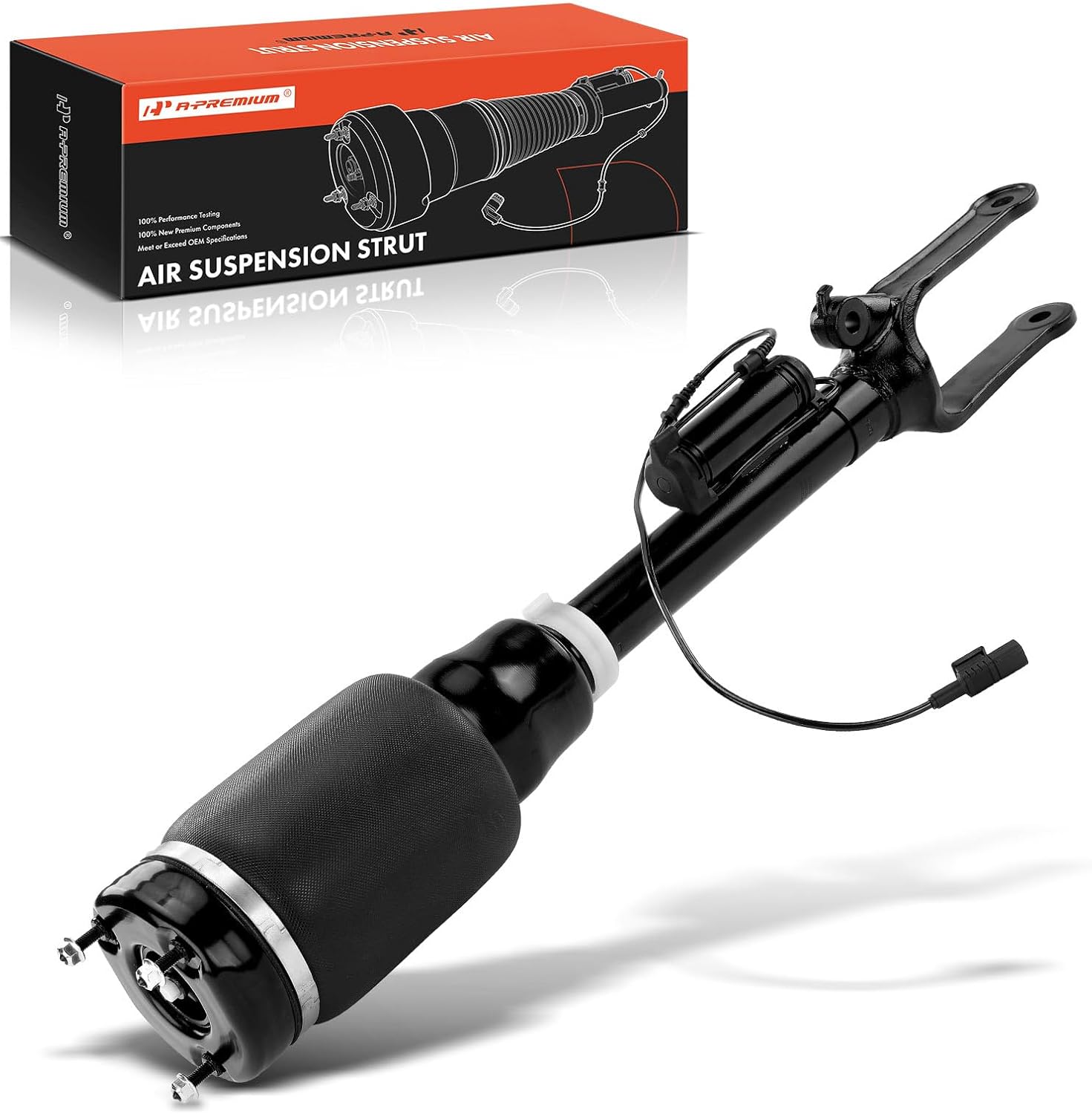 A-Premium Front Left or Right Air Suspension Shock Absorber Strut Compatible with Mercedes-Benz W163 ML63 AMG 2007 2008 2009 2010 2011, Driver or Passenger Side, Replace# 164320521380
