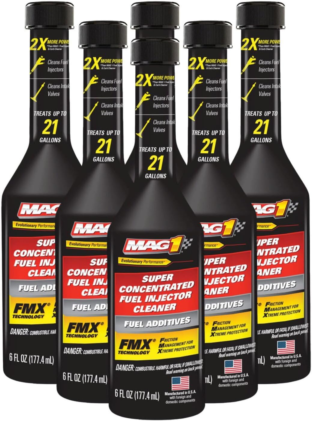 Mag 1 Fuel Injector Cleaner, 6 Ounces (Pack of 6)