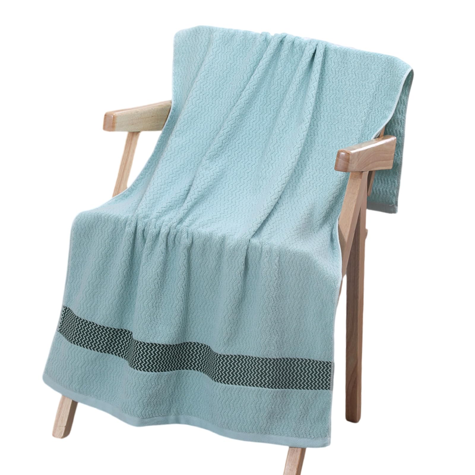 NVOQILIN Large Cotton Hand Towel Super Absorbent Thick Bath Towel Comfortable Beach Cotton Bath