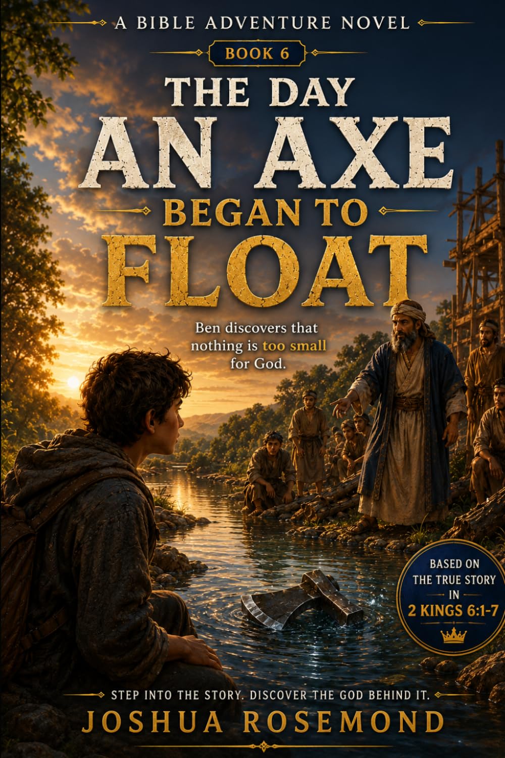 THE DAY AN AXE BEGAN TO FLOAT: A Bible Adventure Novel (A Bible Adventure Novel Series)