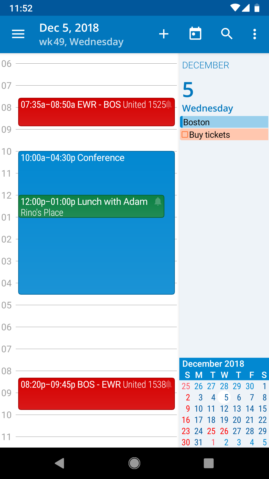 aCalendar+ Android Calendar - App on Amazon Appstore