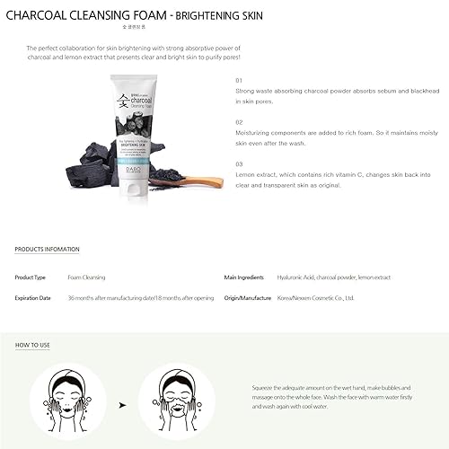 Miniatura 2 de LIMPIEZA DE ESPUMA DE CARBÓN DABO 5.1 fl oz