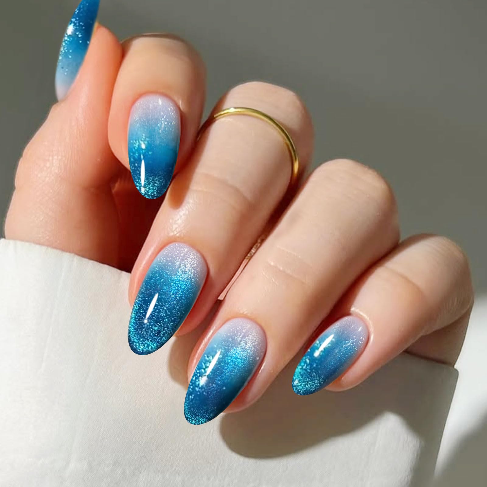 Cat Eye Nail Stickers - Easy Gel Nail Art -11
