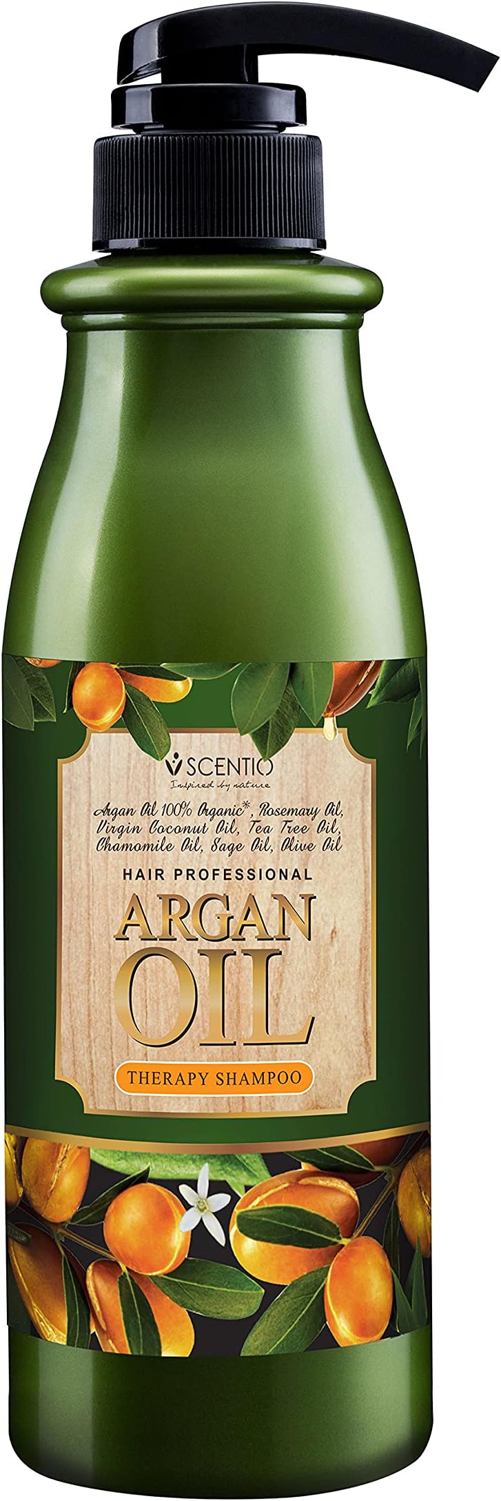 Hair Professional Argan Oil Therapy Shampoo, 500 ml(Made In Thailand)