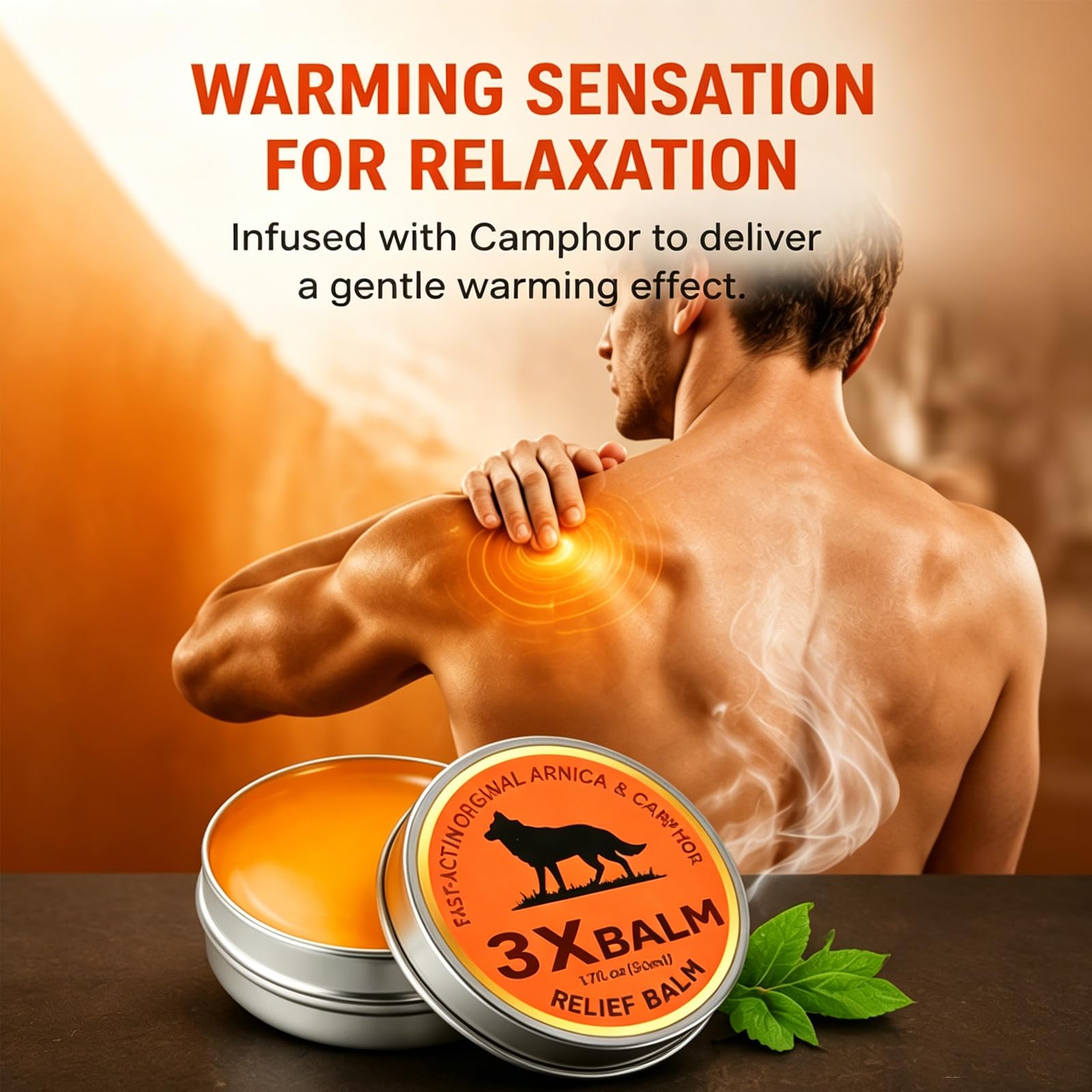 Nerve Relief Arnica & Camphor Topical Comfort Balm
