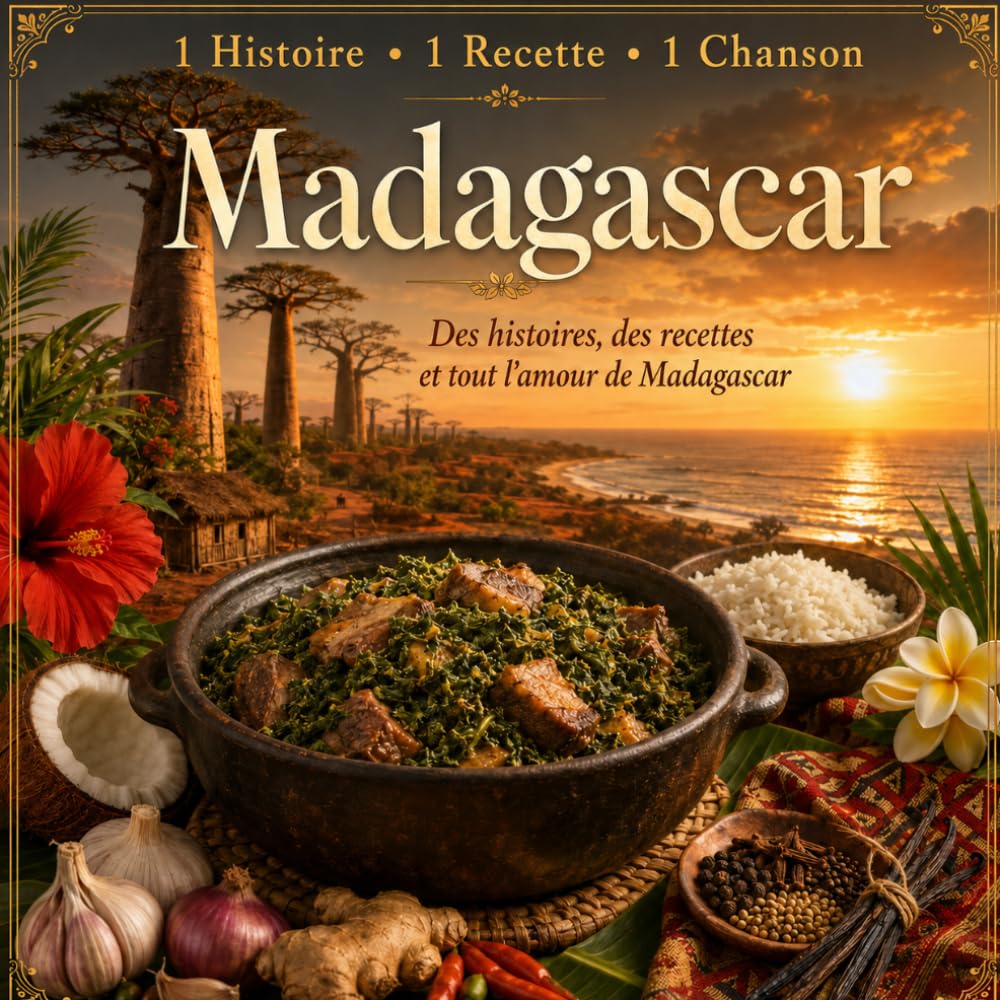 1 Histoire 1 Recette 1 Chanson : Madagascar: Recettes malgaches, histoires de famille, traditions culinaires et chansons de l’île rouge (Cuisine & Rhums des Îles par Ti Fernand)