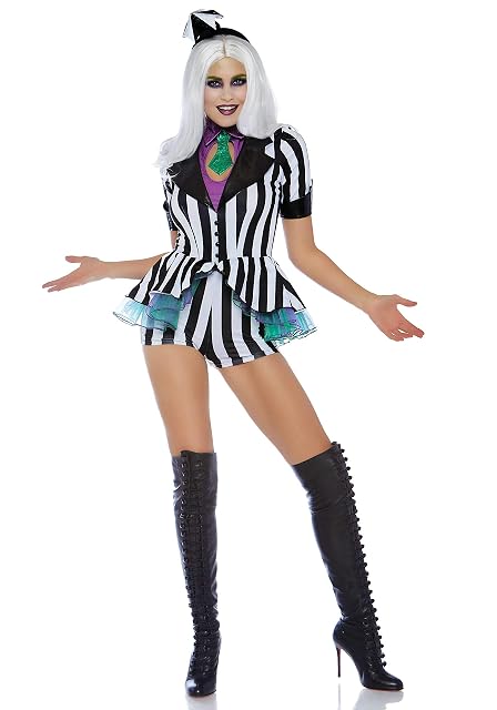 Foto 2 de 2 de LEG AVENUE Beetle Babe, Accesorios Mujer, Negro (Black, White), (Talla del Fabricante: Medium 10-12)