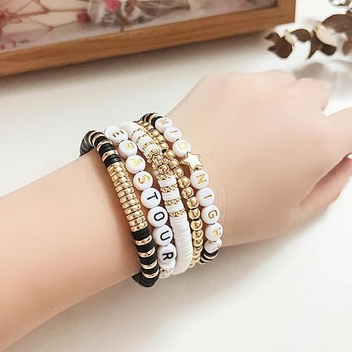 Vista 2 de Senfour Inspired Design Bracelet Gifts For Girls Boys Women Music Fans