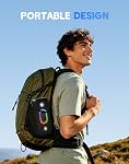 OHAYO Haut-parleurs Bluetooth sans fil Portables en extérieur, IPX6 Imperméable, Bold 24W Sonne, 24H L'heure du jeu, TWS Paire, Lumières ambiantes, Essentiels maison/voyage/pêche, Cadeaux d'anniversaire