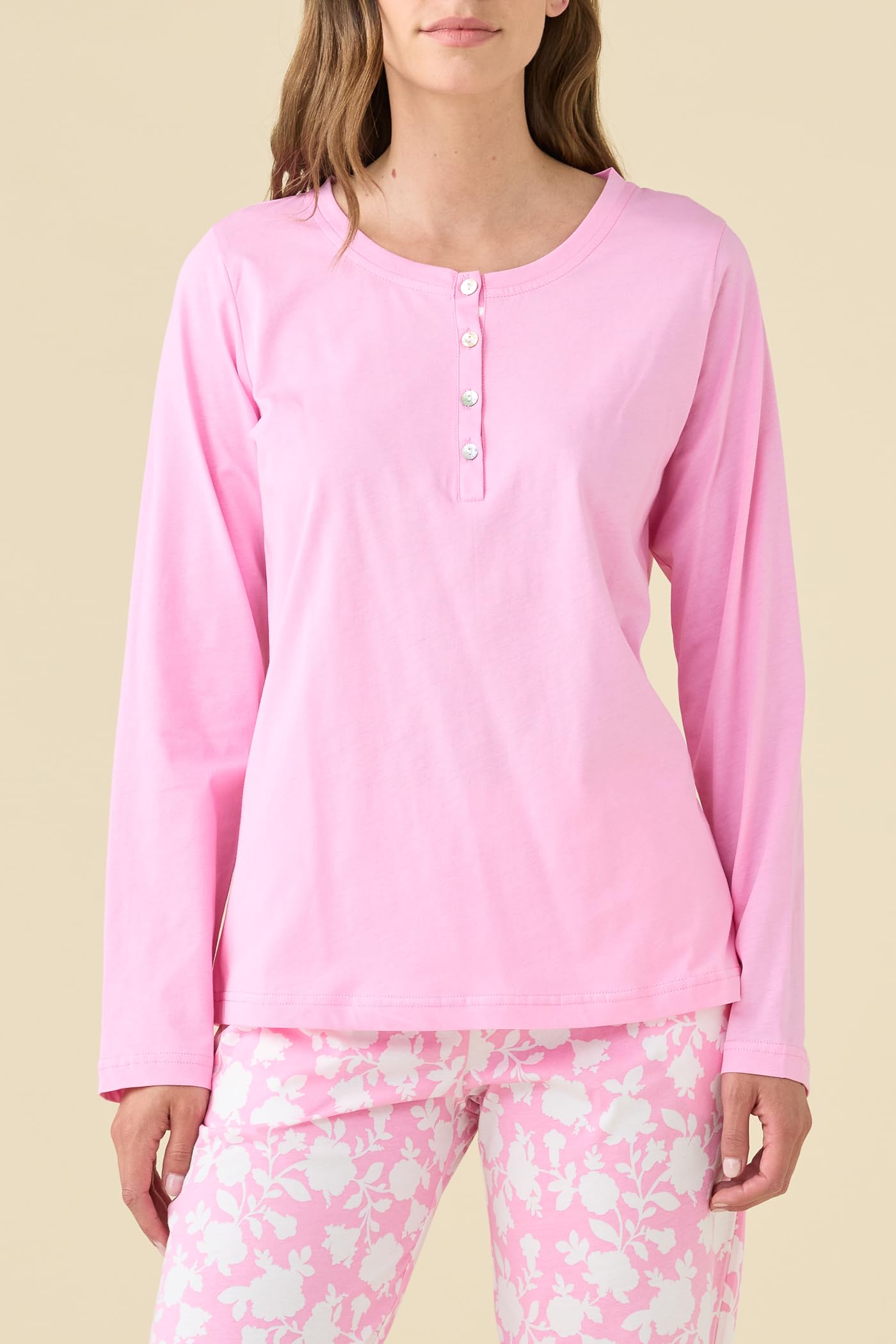 Noidinotte - Pigiama Donna Estivo in Cotone Articolo Floret.