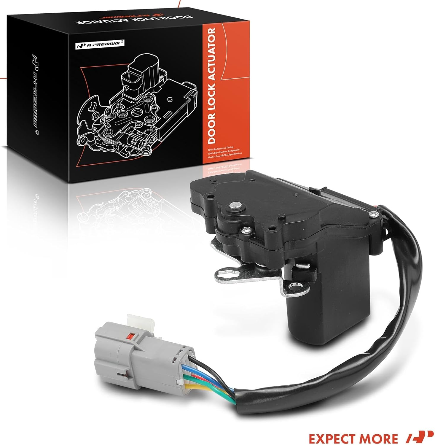 A-Premium Front Right Passenger Side Door Lock Actuator Compatible with Kia Sorento 2003-2009 Sport Utility