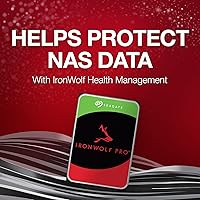 Vista 8 de Seagate IronWolf Pro, 12 TB, Enterprise NAS HDD interno - CMR 3.5 pulgadas, SATA 6 Gb/s, 7.200 RPM, caché de 256 MB para almacenamiento conectado a