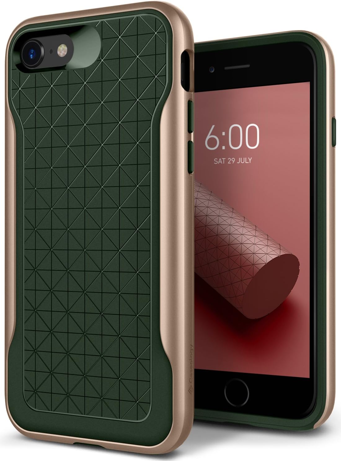 Caseology Apex for Apple iPhone 8 Case (2017) / for iPhone 7 Case (2016) - Pine Green