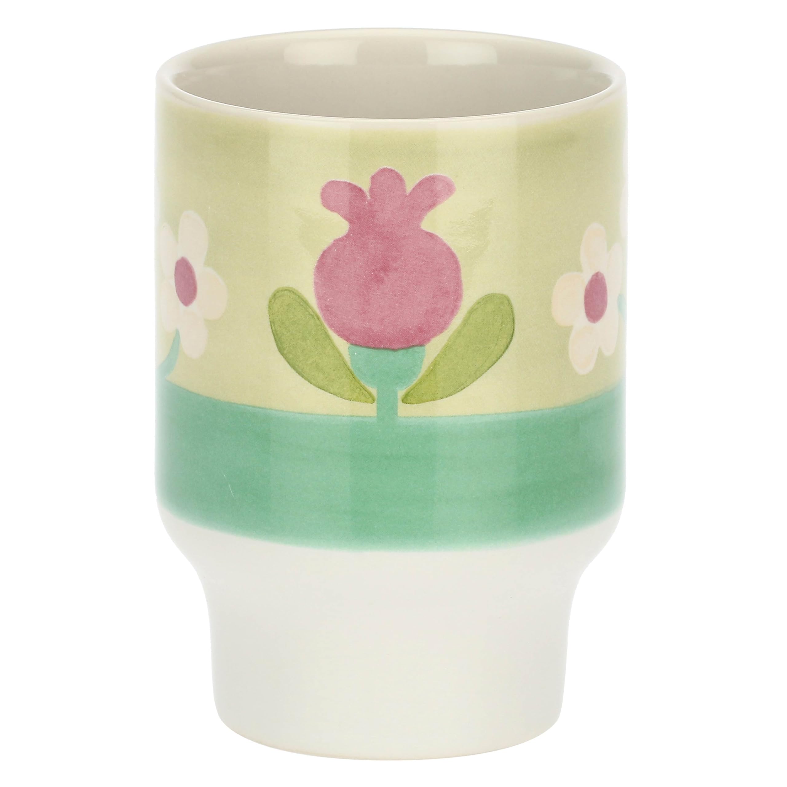 Portaspazzolino THUN In Gres - Linea Elegance, 8x8x11 Cm, Decorato A Mano, Idea Regalo - Foto 7