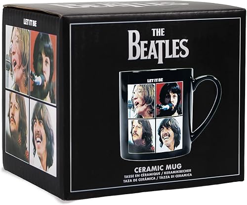 Miniatura 3 de Half Moon Bay Taza de café The Beatles Let It Be | Taza de té y papá | Regalos de música para hombres | Regalo de cumpleaños novedoso