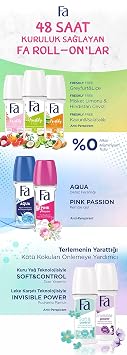 Fa Deodorant 1.7 oz. Roll-On Aqua (3-Pack)