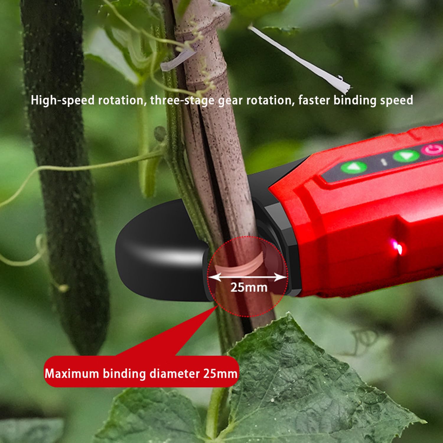 Macchina legante elettrica del gambo per il raggruppamento del giardino e