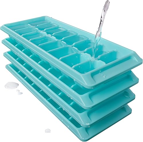 Bandejas para cubitos de hielo (azul) (apilables)