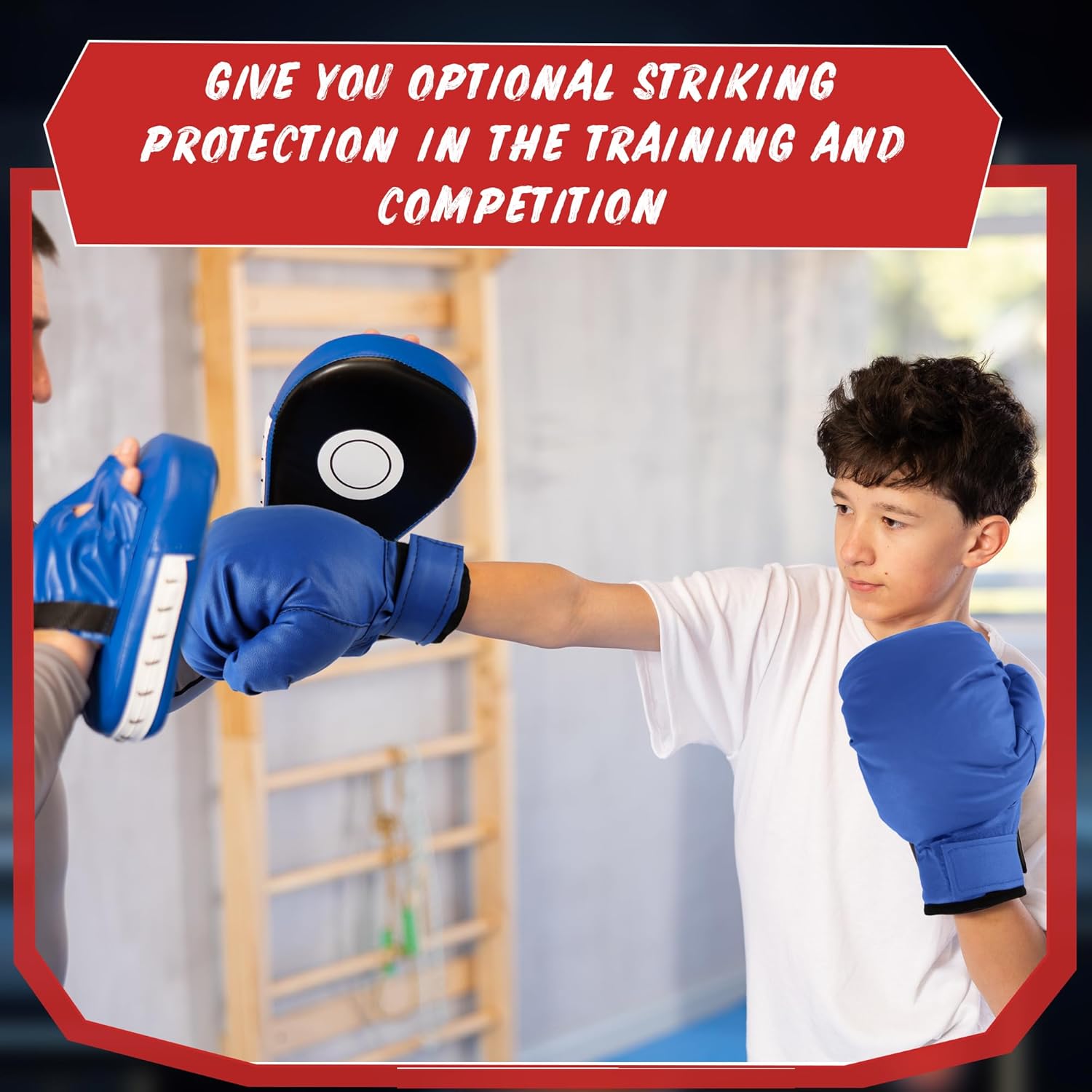 3 Pairs Kids Boxing Gloves Training Sparring Glove for Beginners and Children Youth Kickboxing, 3 Colors