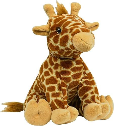 Stuffems Toy Shop Graba tu propia jirafa de piel corta de felpa de 16 pulgadas, lista para amar en unos pocos pasos fáciles