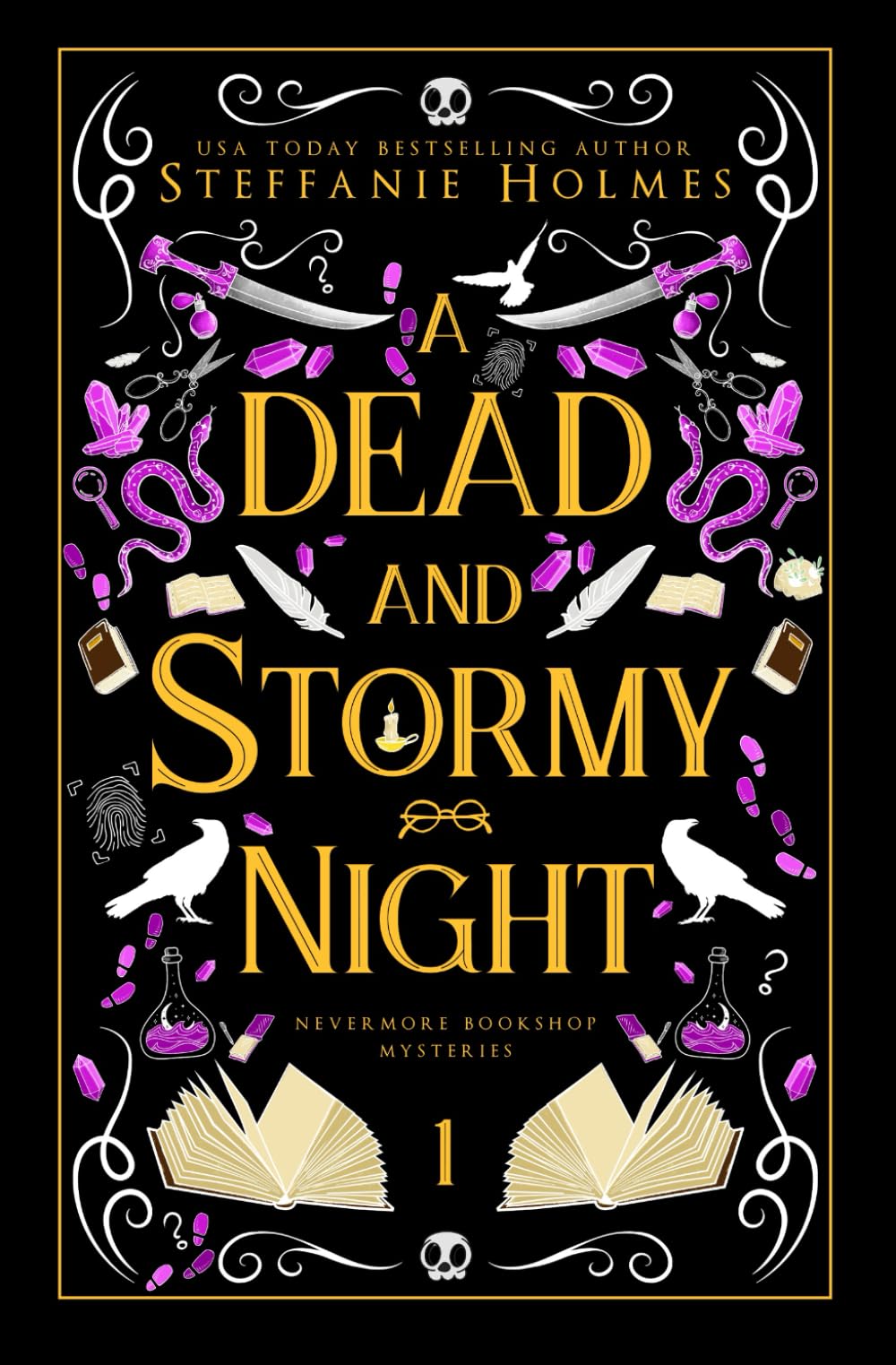 A Dead and Stormy Night: Luxe paperback edition (Nevermore Bookshop Mysteries)